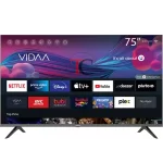 Hisense 75inch UHD 4K 75A6 Smart  TV Vidaa