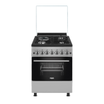 Von Cooker 3 Gas + 1 Electric - VCF553131NFS, Silver