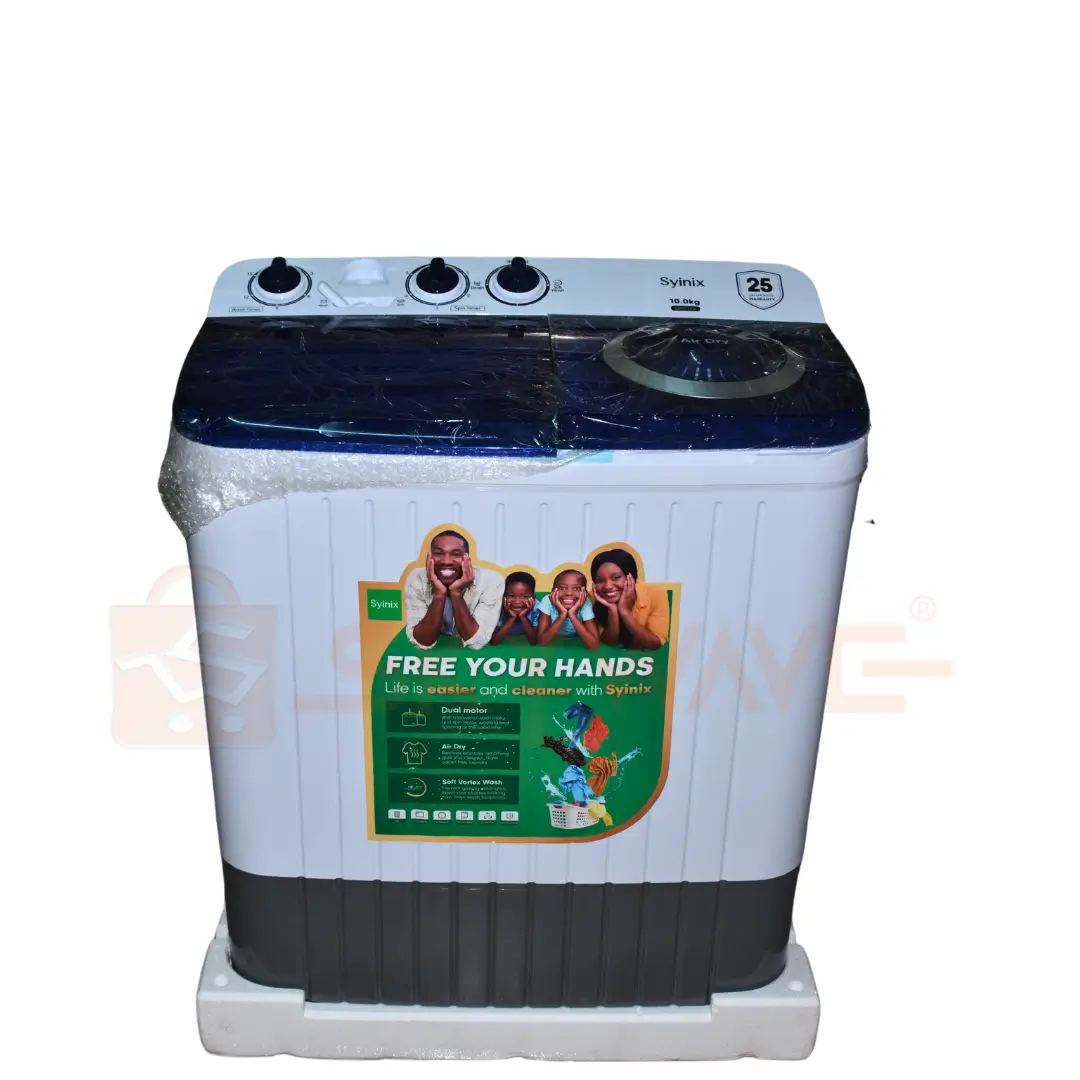 synix-washing-machine-twin-tub Syinix 10Kgs Washing Machine Twin Tab - Image 1