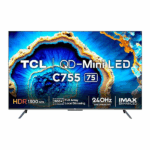 TCL 75 Inch 75C755 QD-Mini LED 4k TV GOOGLE TV