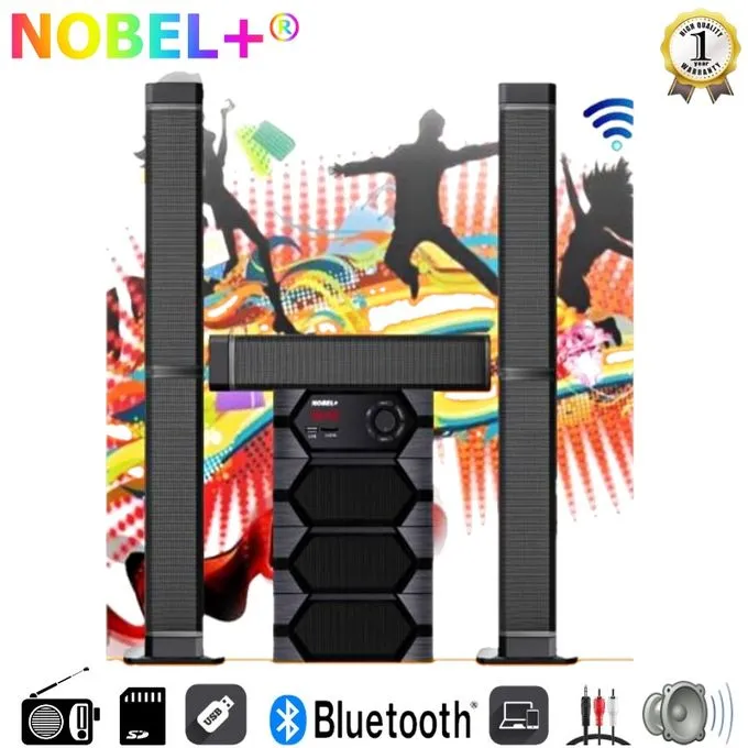 Nobel 2040 FULL FUNCTIONALITY HOME THEATER SOUND SYSTEM 55000W