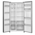 MIKA Fridge 529L 2 Door Side By Side No Frost (Frost Free) INVERTER Compressor Inox Line Brush MRNF2DW529XLBV - Image 4