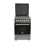 MIKA MST60PU4GHI/HC 58 cm Cooker – 4 Gas + Electric Oven, Half-Inox
