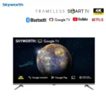 Skyworth 43G6500 43 inch 4K UHD Google TV Smart Android with Eye Care Frameless Bluetooth